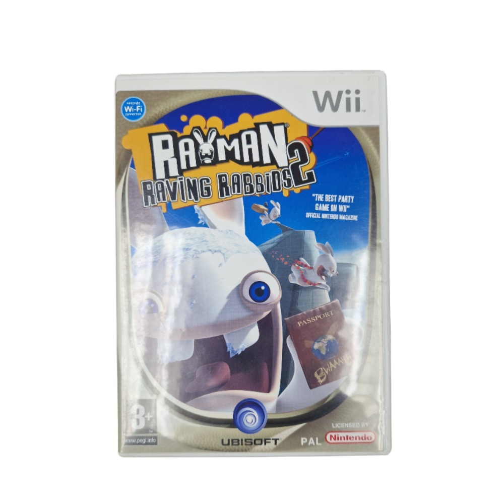 Pre-owned Rayman Raving Rabbits 2 Wii - Own4Less